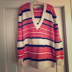 Tory Burch striped pullover sweater